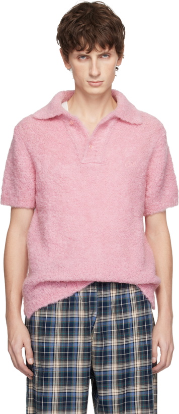 Photo: ERL Pink Alpaca Polo