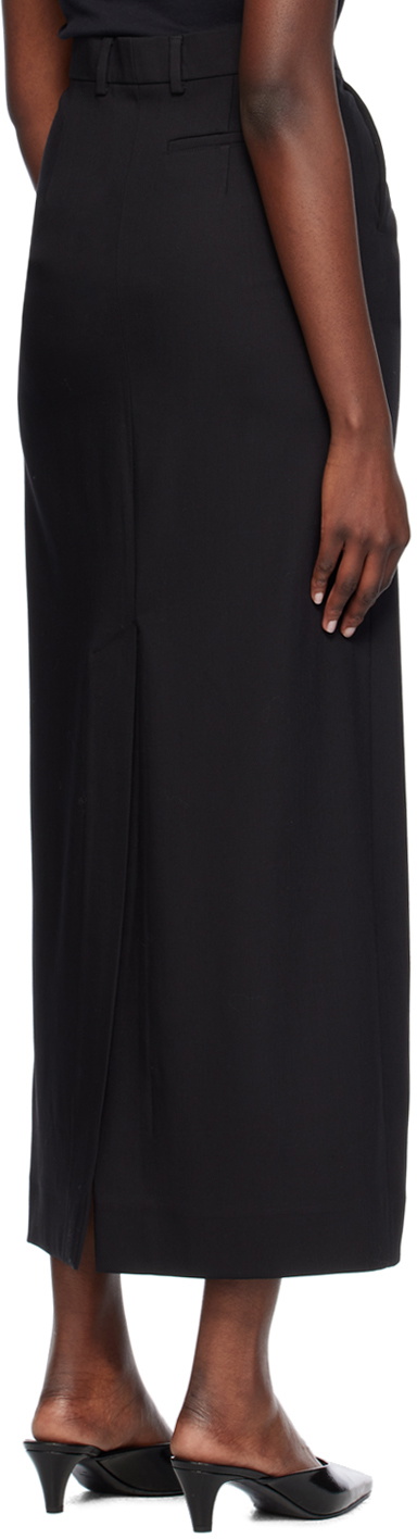 Teurn Studios Black Tot Maxi Skirt