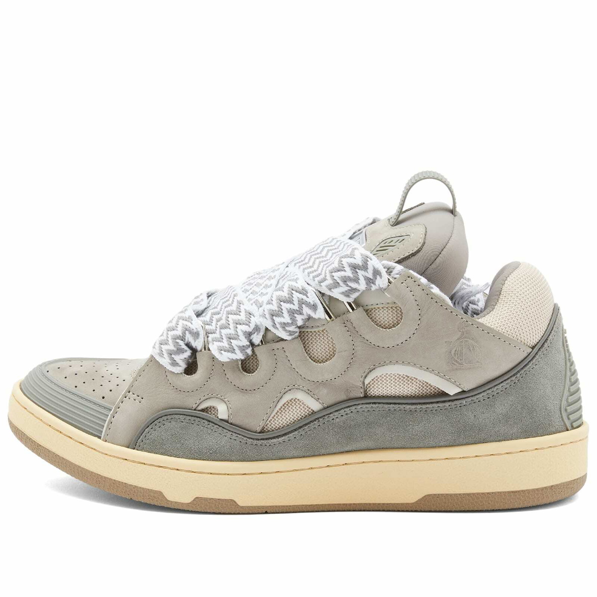 Lanvin Men's Skate Sneakers in Grey Lanvin