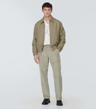 Ami Paris Wool gabardine blouson jacket