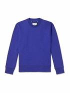 Folk - Anniversary Organic Cotton-Jersey Sweatshirt - Blue