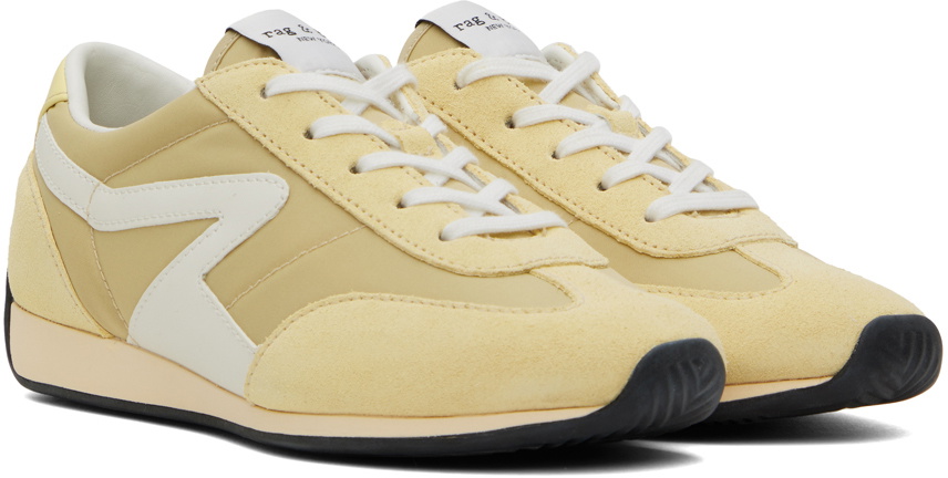 rag & bone Yellow Retro Runner Slim Sneakers