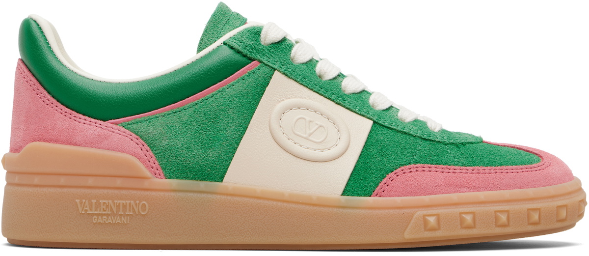 Valentino Garavani Pink One Stud XL Sneakers Valentino Garavani