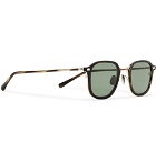 Eyevan 7285 - Square-Frame Tortoiseshell Acetate Sunglasses - Tortoiseshell