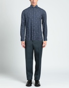 120% Lino Mens Shirt in Navy