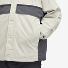 DAIWA Men's Tech Extreme Liner Jacket in Ecru/Dark Charcoal