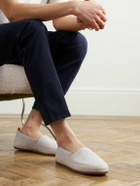 Mulo - Linen Espadrilles - Gray