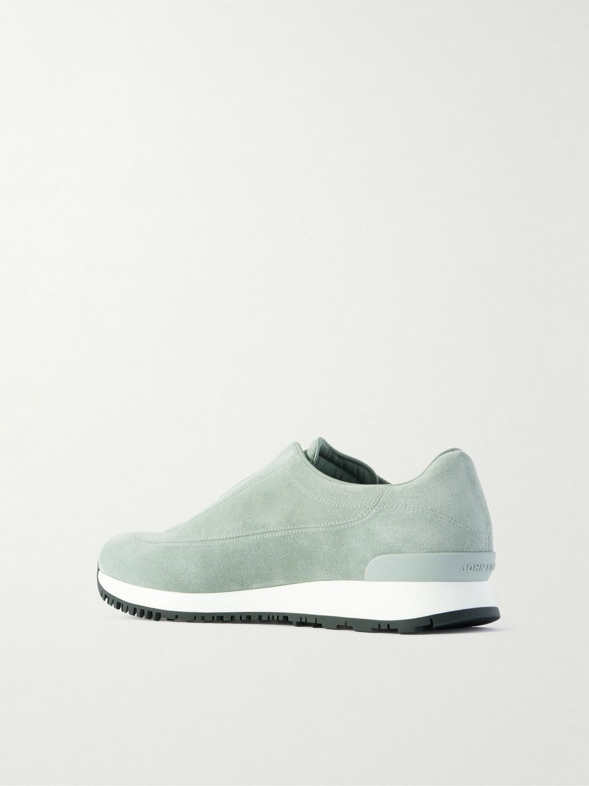 John Lobb - Lift Suede Slip-On Sneakers - Green