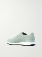 John Lobb - Lift Suede Slip-On Sneakers - Green