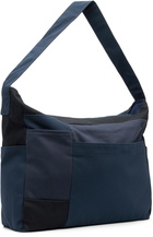 nanamica Navy Cotton Canvas Shoulder Bag