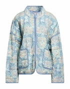 Free People Womens Puffer Slate in Blue