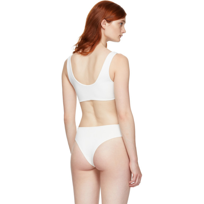 Myraswim White Diego Bikini Top