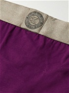 Calvin Klein Underwear - Icon Stretch-Cotton Trunks - Purple