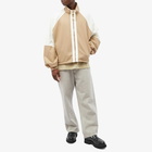 JW Anderson Men's Colour Block Track Top in Beige