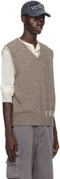 ERL Gray 'ERL' Knit Vest