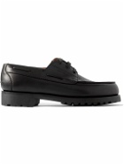 J.M. Weston - Leather Derby Shoes - Black