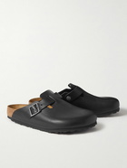 BIRKENSTOCK - Boston Leather Sandals - Black