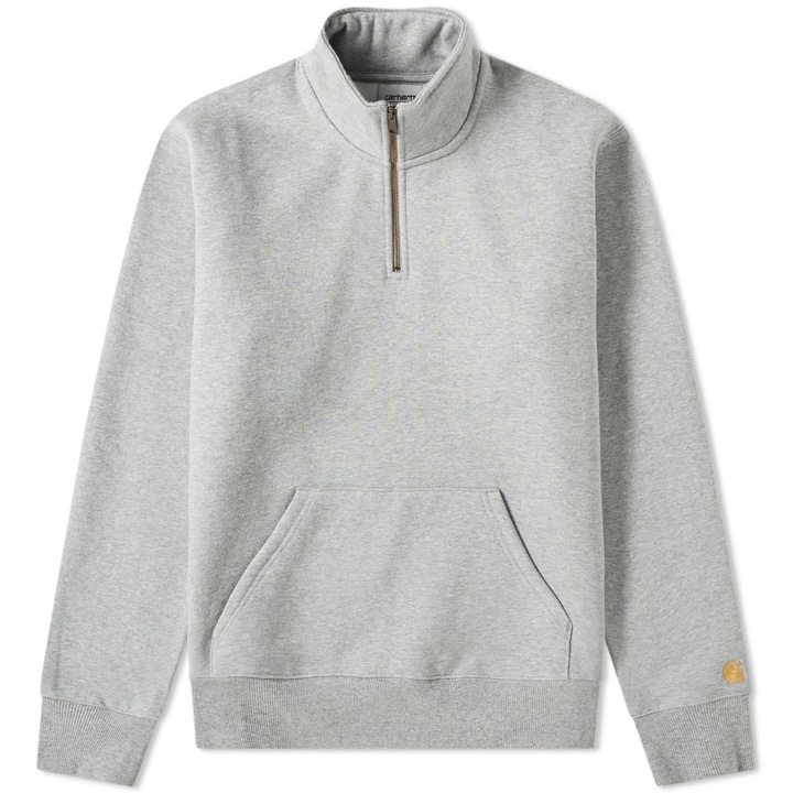 Photo: Carhartt WIP Chase Neck Zip Sweat