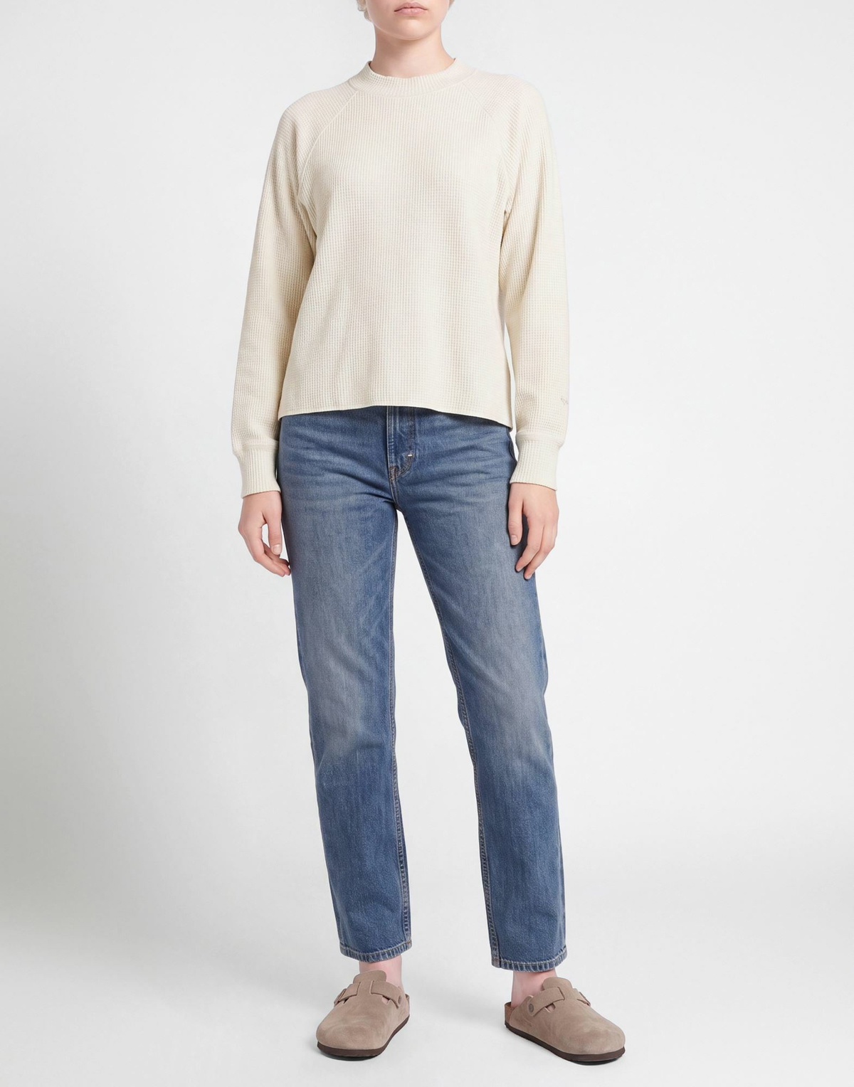 Goldwin Womens T-shirt Cream