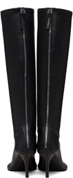 Acne Studios Black High Leather Boots