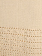 REFORMATION - Carter Novelty Knit Cotton Midi Skirt