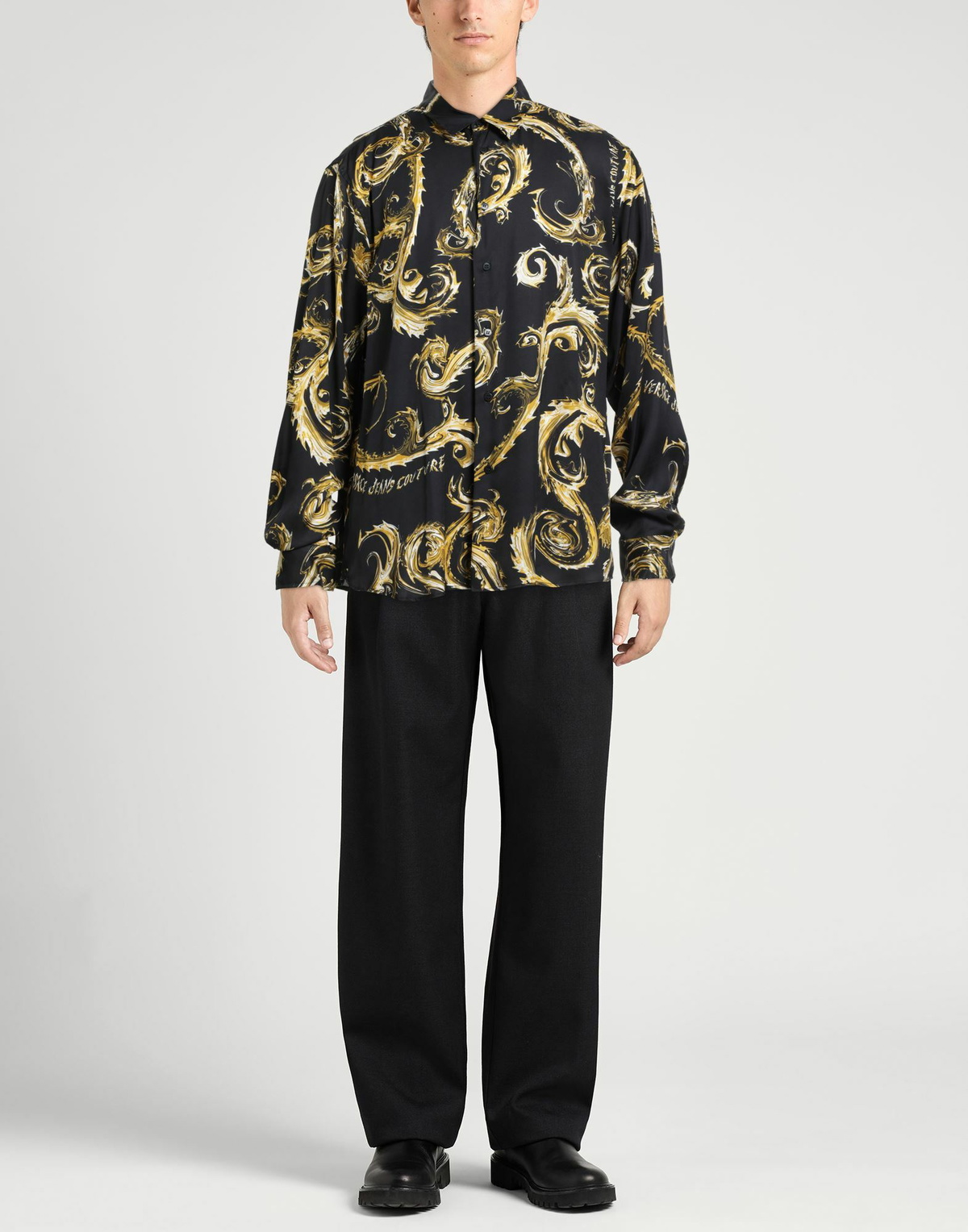 Versace Jeans Couture Mens Shirt in Black