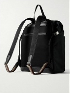 Paul Smith - Leather-Trimmed Cotton-Blend Canvas Backpack