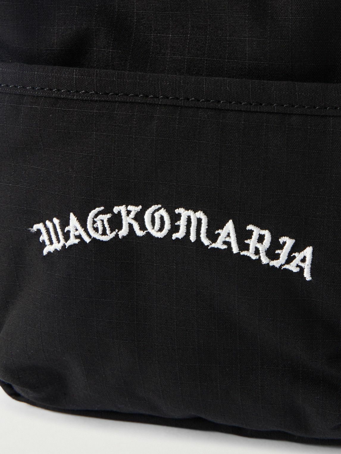 Wacko Maria - Speak Easy Small Logo-Embroidered Ripstop Pouch