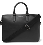 Ermenegildo Zegna - Textured-Leather Briefcase - Black