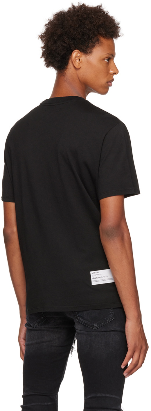 AMIRI Black Wes Lang Edition Solar Kings T-Shirt Amiri