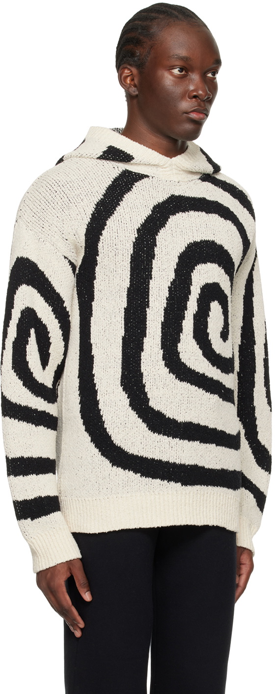 FORMA Off-White Spiral Hoodie