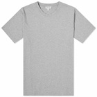 Sunspel Men's Organic Riviera T-Shirt in Grey Melange