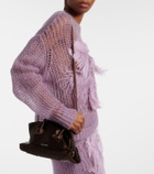 The Attico La Passeggiata Mini satin tote bag