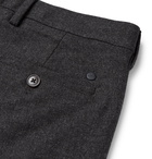 NN07 - Cade Tapered Flannel Suit Trousers - Gray