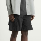 MHL by Margaret Howell Men's Cargo Pocket Shorts in Black