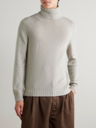 Allude - Virgin Wool and Cashmere-Blend Rollneck Sweater - Neutrals