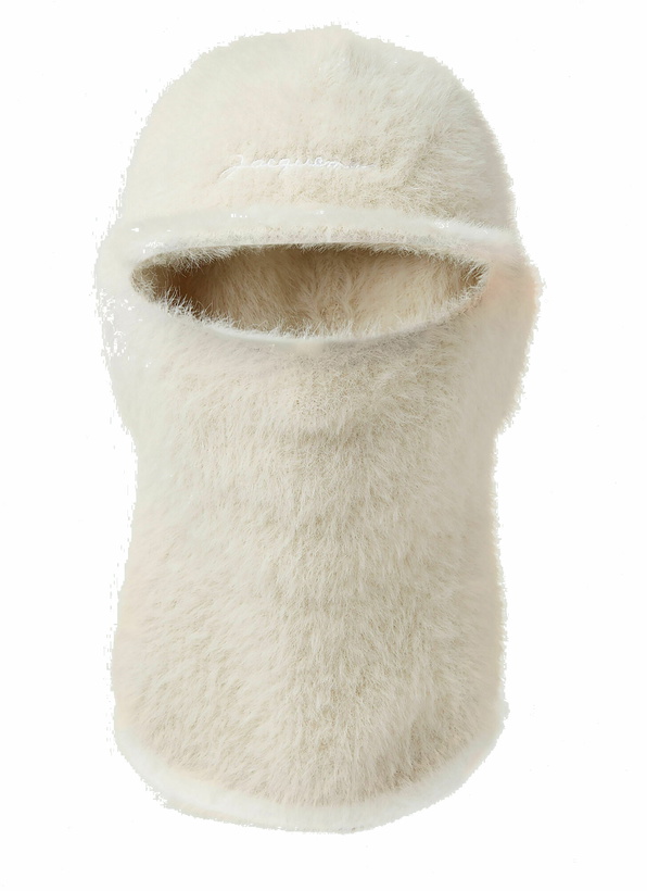 Photo: La Cagoule Casquette Balaclava in White