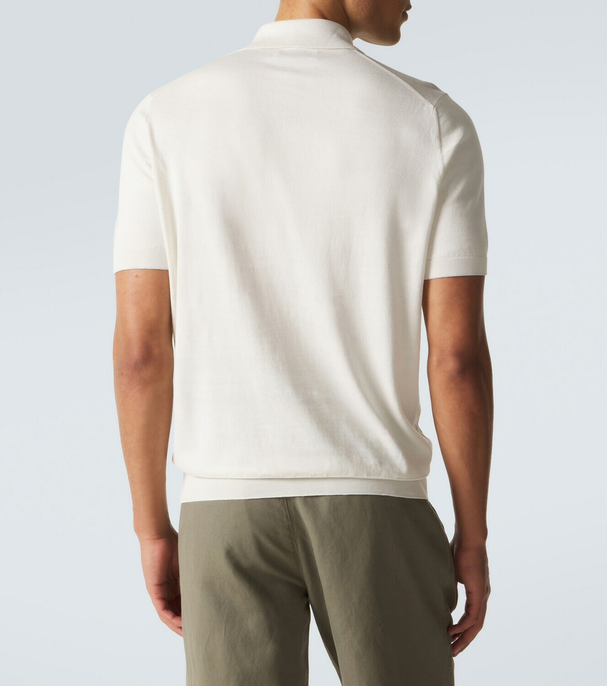 Brunello Cucinelli Logo cotton piqué polo shirt