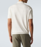 Brunello Cucinelli Logo cotton piqué polo shirt