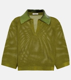 Dorothee Schumacher Essential Ease wool-blend crop top