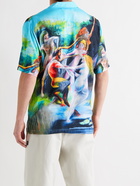 ENDLESS JOY - Jim Moir Camp-Collar Printed TENCEL Shirt - Multi - M