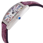 Franck Muller Cintree Curvex Quartz Diamond Silver Dial Unisex Watch 1752 QZ D 1R COL DR HO AC