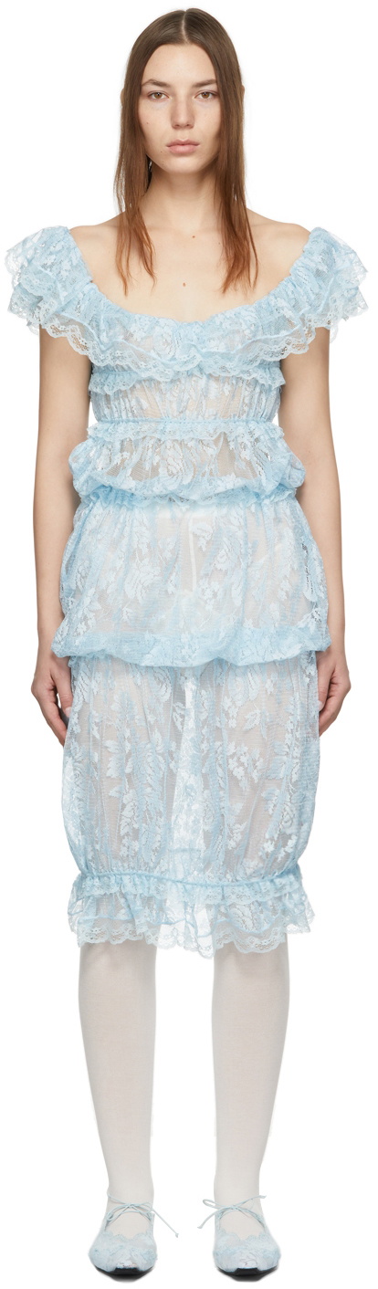 xscape floral lace dress Aurora