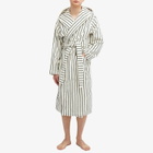 Tekla Fabrics Terry Bathrobe in Racing Green