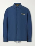 Visvim - Embroidered Wool and Silk-Blend-Gabardine Jacket - Blue