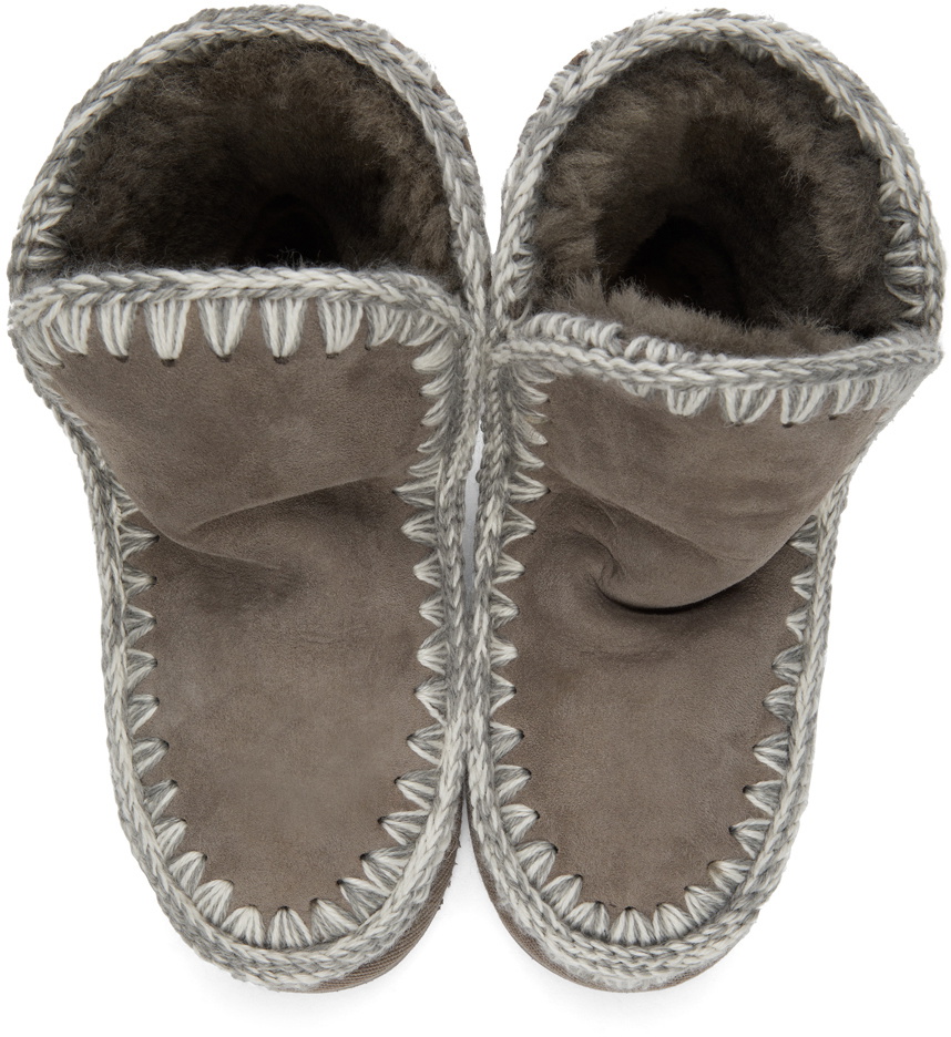 Mou Grey 18 Ankle Boots