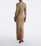 Brunello Cucinelli Sequined maxi dress