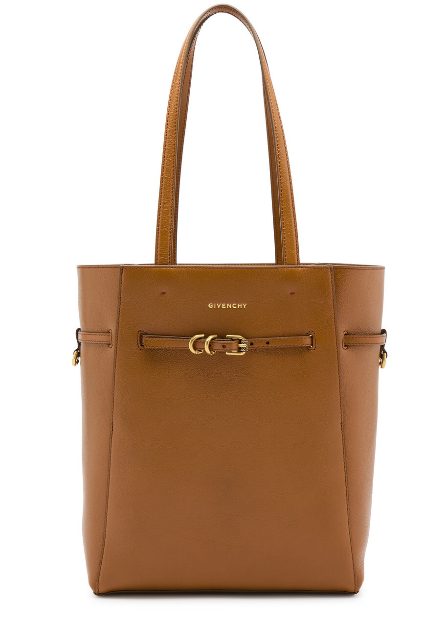 Givenchy Voyou Small Leather Tote - Tan - One Size Givenchy