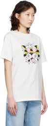 Kenzo Off-White Kenzo Paris 'KENZO Wild Tiger' Loose T-shirt