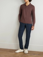 Incotex - Zanone Slim-Fit IceCotton Polo Shirt - Brown